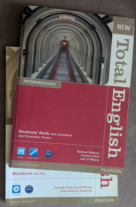 NEW TOTAL ENGLISH INTERMEDIATE STUDENTS' BOOK WITH ACTIVE BOOK PACK