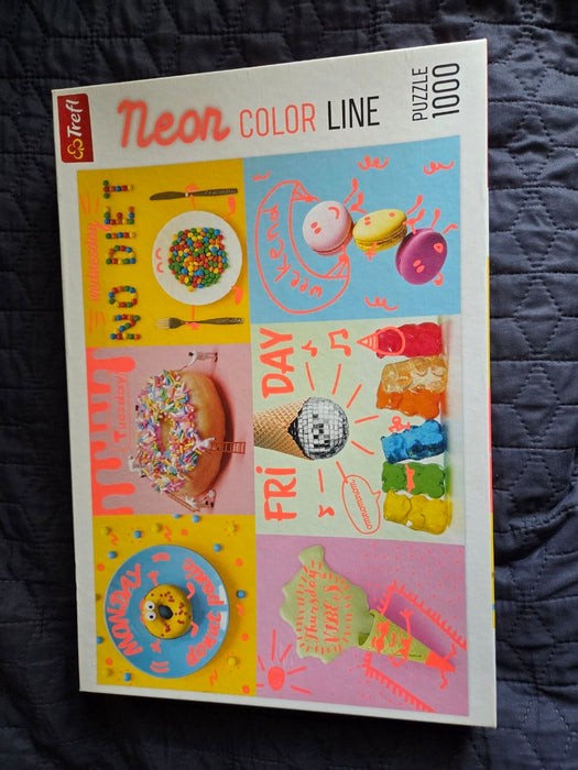 Пазли Neon color line 1000