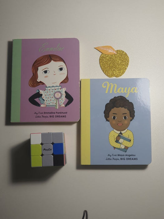 Little people, big dreams. Maya & Emmeline. Книжки для маленьких фемінисток 🧡