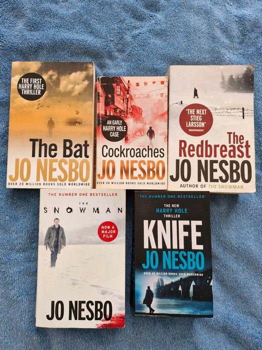 Колекція книжок про Гаррі Холе англійською