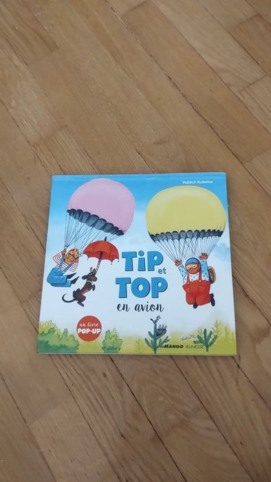 Tip et Top en avion (французькою)